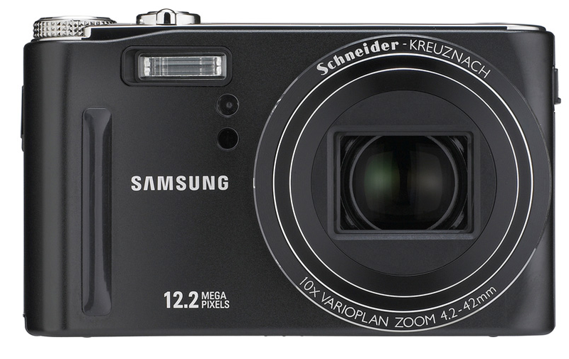 Illustration for article titled Samsung TL320 12MP Wide-Angle Point-and-Shoot Has AMOLED Screen and Sweet Analog Gauges